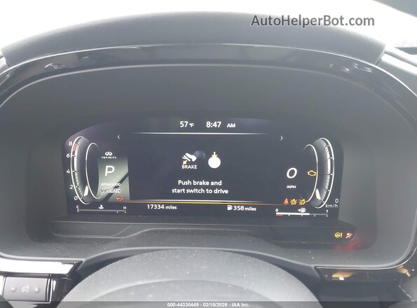 5N1DL1FR3PC356662 2023 INFINITI QX60 Black Widok tylnych siedzeń