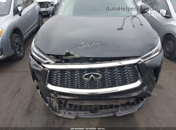 5N1DL1FR3PC356662 2023 INFINITI QX60 Black Widok z tyłu