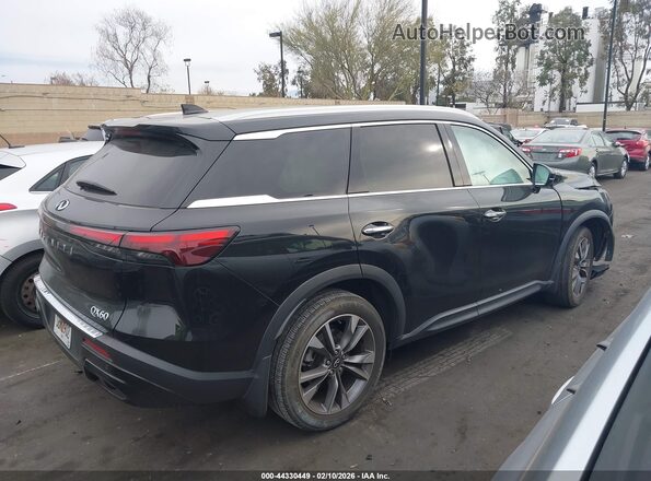 5N1DL1FR3PC356662 2023 INFINITI QX60 Black Widok wnętrza 360 stopni