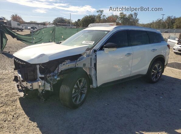 5N1DL1FS0PC361482 2023 INFINITI QX60 White Front left