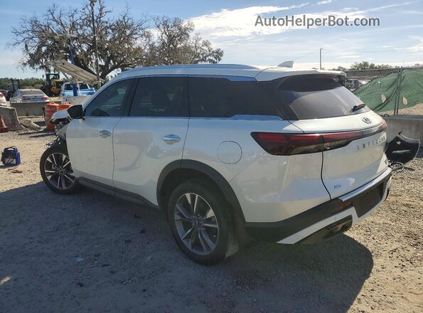 5N1DL1FS0PC361482 2023 INFINITI QX60 White Rear left