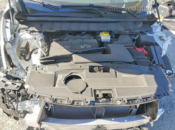 5N1DL1FS0PC361482 2023 INFINITI QX60 White Engine compartment view