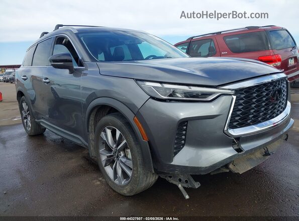 5N1DL1FS3RC344050 2024 INFINITI QX60 Gray Widok z przodu