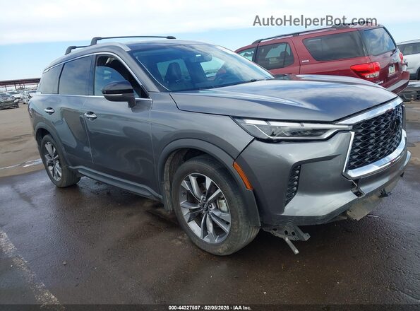 5N1DL1FS3RC344050 2024 INFINITI QX60 Gray Przód prawy