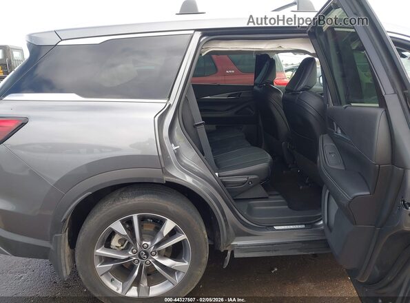 5N1DL1FS3RC344050 2024 INFINITI QX60 Gray Widok naklejki z numerem VIN