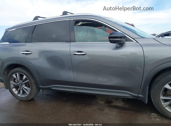 5N1DL1FS3RC344050 2024 INFINITI QX60 Gray Widok wnętrza z tyłu