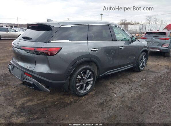5N1DL1FS4RC351640 2024 INFINITI QX60 Серый Задняя правая четверть