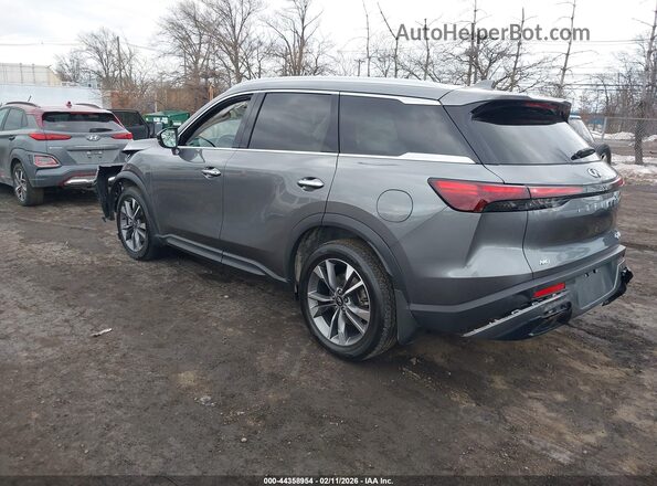 5N1DL1FS4RC351640 2024 INFINITI QX60 Серый Задняя левая четверть