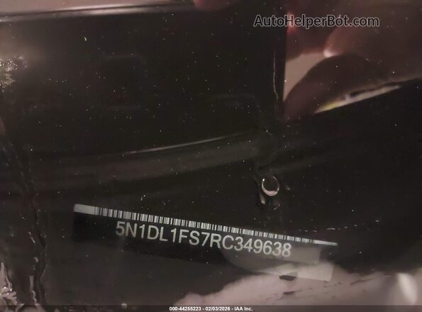 5N1DL1FS7RC349638 2024 INFINITI QX60 Black Widok komory silnika