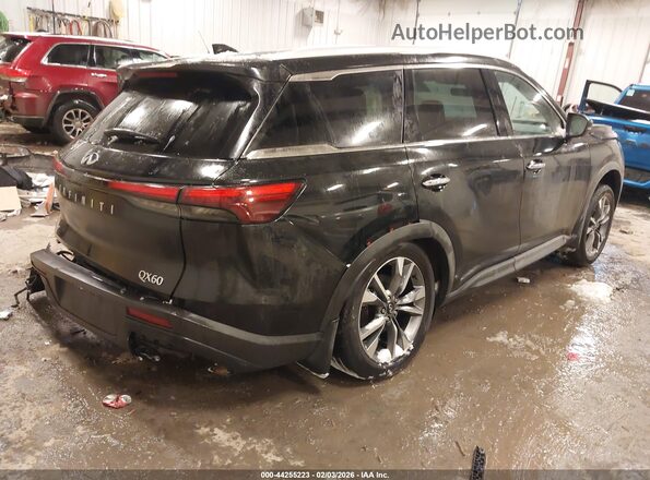 5N1DL1FS7RC349638 2024 INFINITI QX60 Black Tył prawy