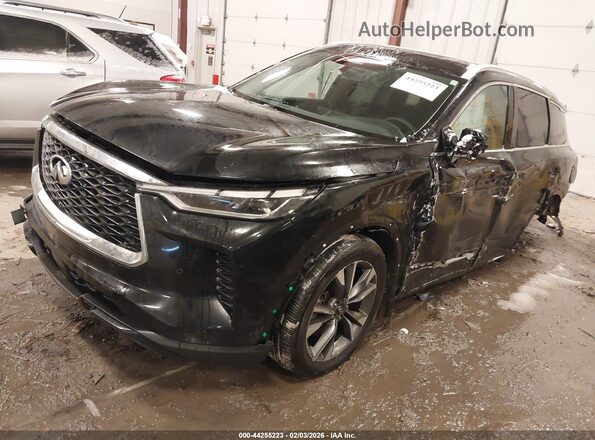 5N1DL1FS7RC349638 2024 INFINITI QX60 Black Przód lewy