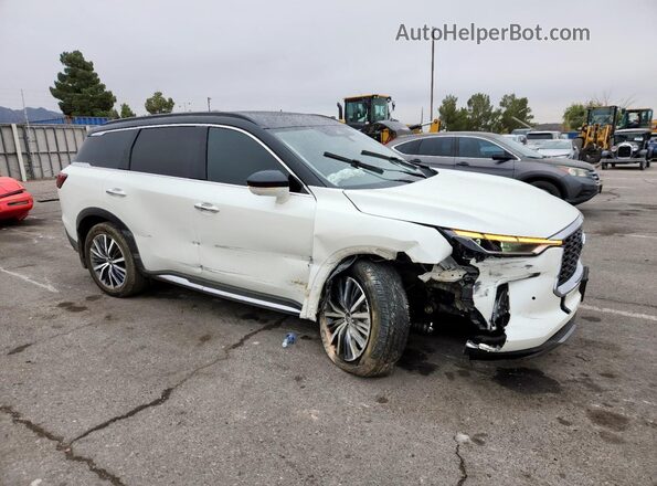 5N1DL1GS2PC364656 2023 INFINITI QX60 White Delantero derecho
