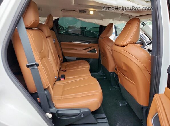 5N1DL1GS2PC364656 2023 INFINITI QX60 White Vista interior trasera