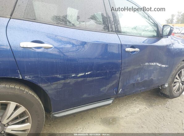 5N1DR2BN0LC580845 2020 NISSAN PATHFINDER Dark Blue Вид спереди