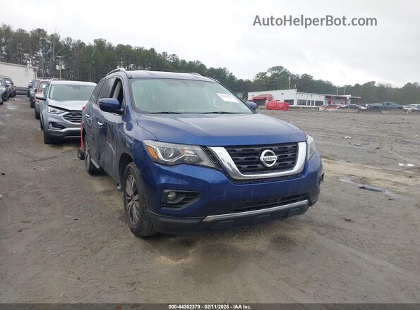 5N1DR2BN0LC580845 2020 NISSAN PATHFINDER Dark Blue Передняя правая четверть