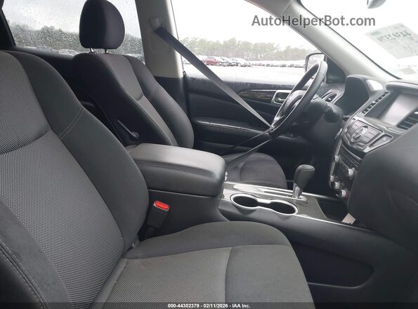 5N1DR2BN0LC580845 2020 NISSAN PATHFINDER Dark Blue Вид салона спереди