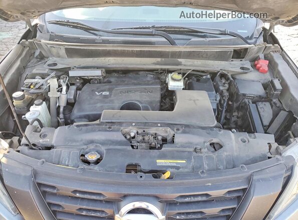 5N1DR2BN5LC601916 2020 NISSAN PATHFINDER Gray Engine compartment view