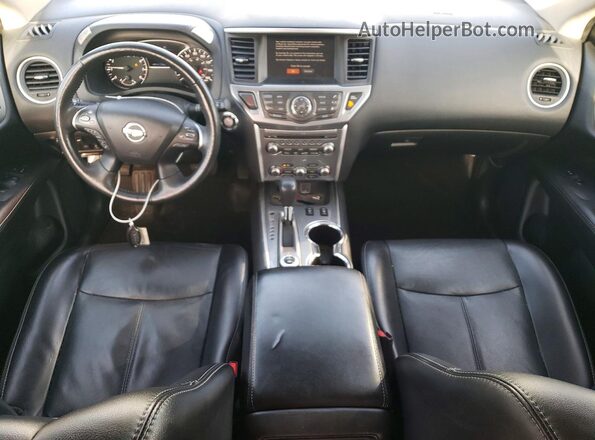 5N1DR2CM8LC650324 2020 NISSAN PATHFINDER White Widok deski rozdzielczej