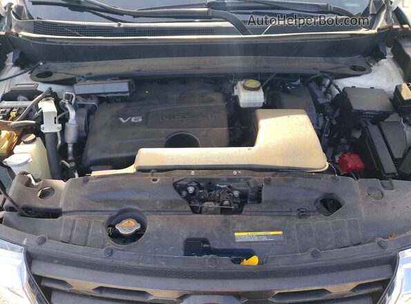 5N1DR2CM8LC650324 2020 NISSAN PATHFINDER White Widok komory silnika