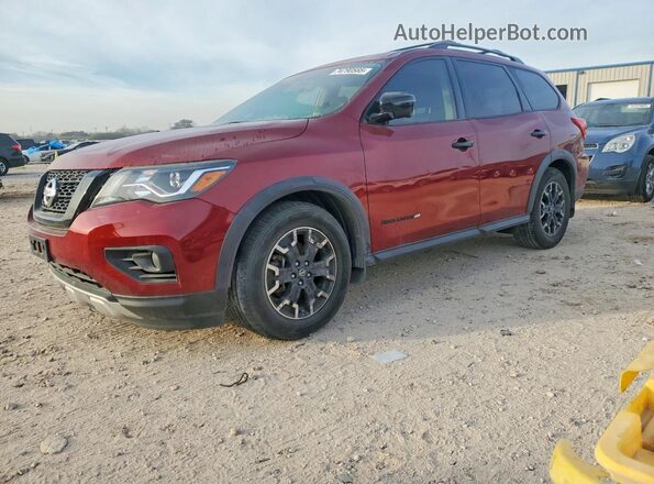 5N1DR2CN1LC596342 2020 NISSAN PATHFINDER Красный Передняя левая четверть