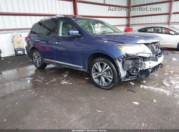 5N1DR2DMXLC622037 2020 NISSAN PATHFINDER Blue Առջևի աջ