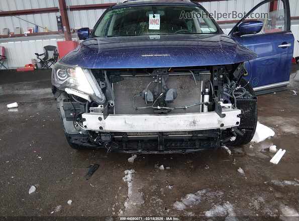5N1DR2DMXLC622037 2020 NISSAN PATHFINDER Blue Դիմացի տեսք