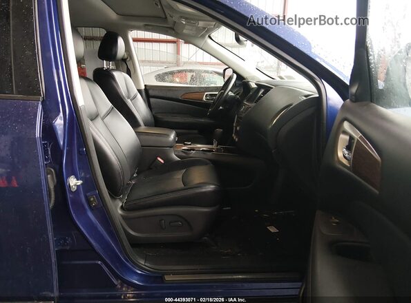 5N1DR2DMXLC622037 2020 NISSAN PATHFINDER Blue Սալոնի դիմացի տեսք