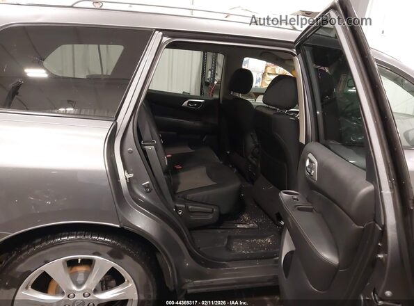 5N1DR2MM0JC631259 2018 NISSAN PATHFINDER Gray VIN კოდის სტიკერის ხედი