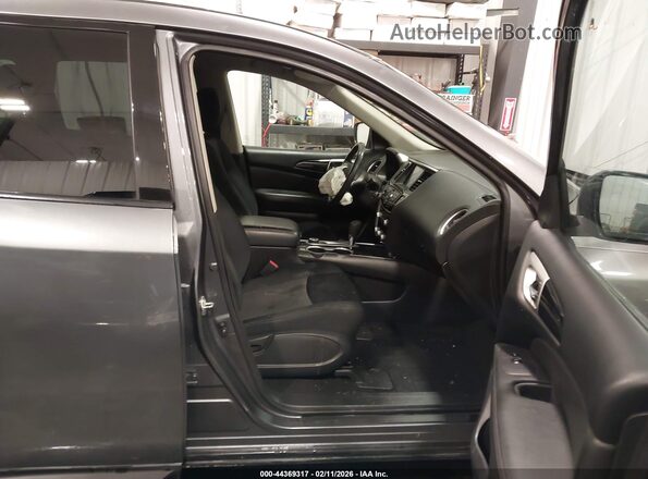 5N1DR2MM0JC631259 2018 NISSAN PATHFINDER Gray წინა სალონის ხედი