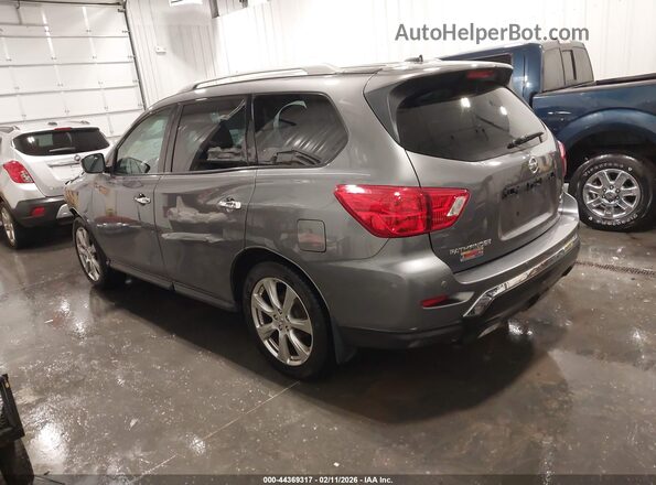 5N1DR2MM0JC631259 2018 NISSAN PATHFINDER Gray უკანა მარცხენა