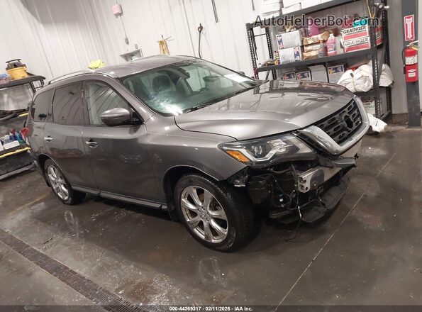 5N1DR2MM0JC631259 2018 NISSAN PATHFINDER Gray წინა მარჯვენა