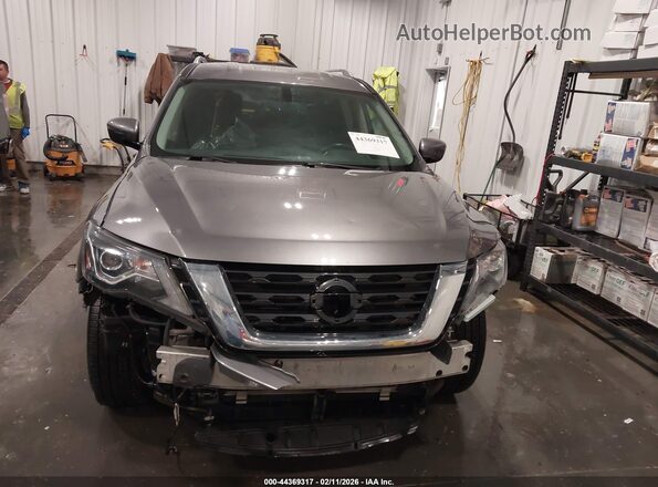 5N1DR2MM0JC631259 2018 NISSAN PATHFINDER Gray უკანა სალონის ხედი