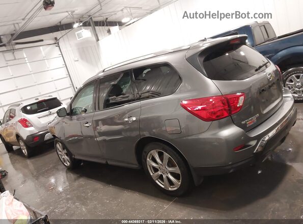 5N1DR2MM0JC631259 2018 NISSAN PATHFINDER Gray 