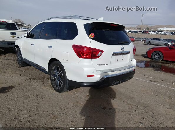 5N1DR2MM0KC592111 2019 NISSAN PATHFINDER Белый Задняя левая четверть