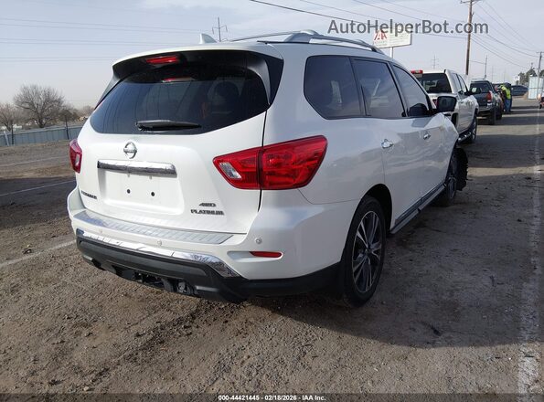 5N1DR2MM0KC592111 2019 NISSAN PATHFINDER Белый Задняя правая четверть