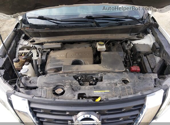 5N1DR2MM0KC637046 2019 NISSAN PATHFINDER White უკანა ხედი