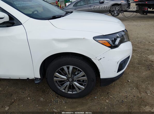 5N1DR2MM0KC637046 2019 NISSAN PATHFINDER White წინა ხედი