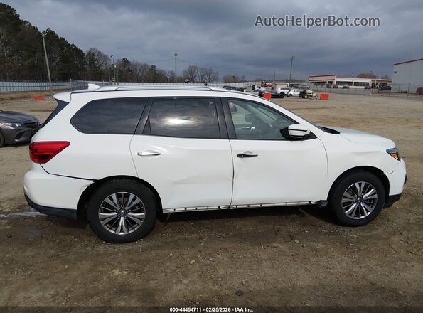 5N1DR2MM0KC637046 2019 NISSAN PATHFINDER White უკანა სალონის ხედი
