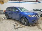 2017 Nissan Pathfinder S Blue vin: 5N1DR2MM1HC632091