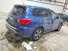 2017 Nissan Pathfinder S Blue vin: 5N1DR2MM1HC632091