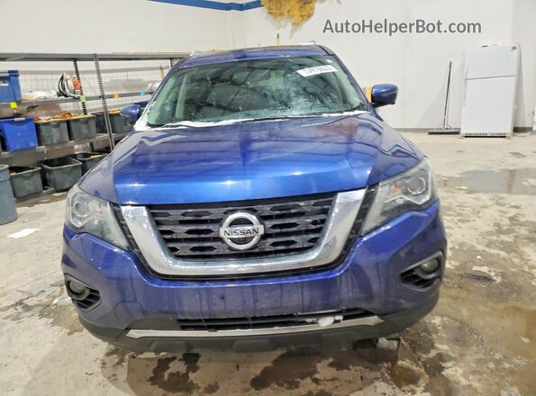 5N1DR2MM1HC632091 2017 NISSAN PATHFINDER Blue Вид спереду