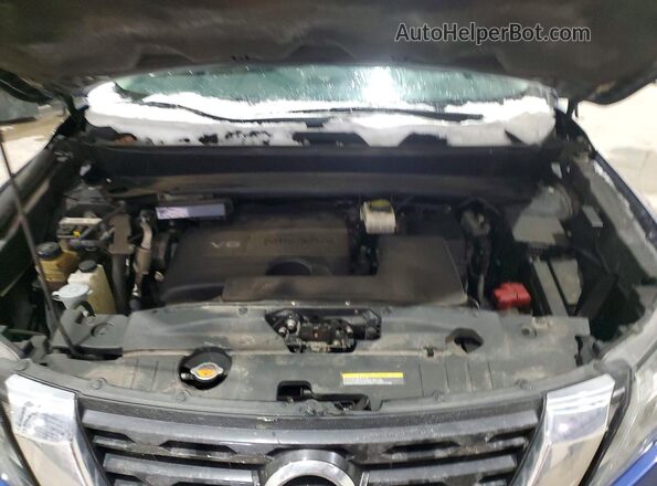 5N1DR2MM1HC632091 2017 NISSAN PATHFINDER Blue Вид підкапотного простору