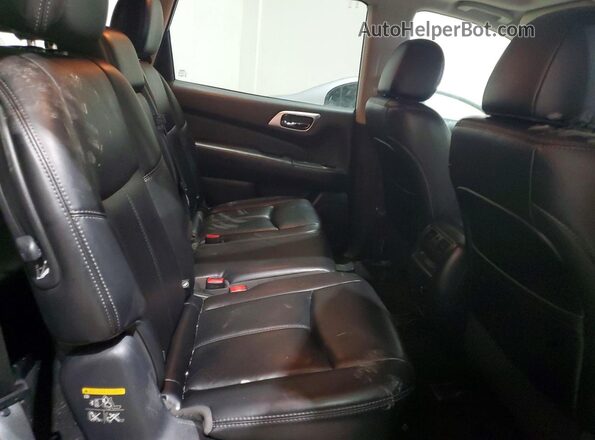 5N1DR2MM1HC632091 2017 NISSAN PATHFINDER Blue Вид задньої частини салону
