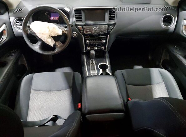 5N1DR2MM2JC602748 2018 NISSAN PATHFINDER Black Widok deski rozdzielczej