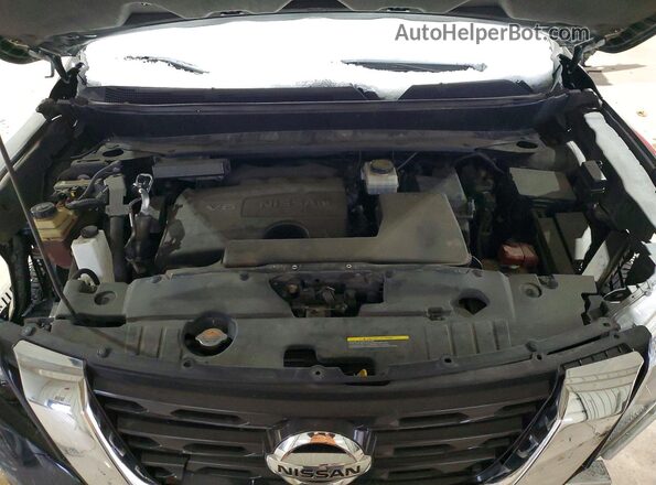 5N1DR2MM2JC602748 2018 NISSAN PATHFINDER Black Widok komory silnika