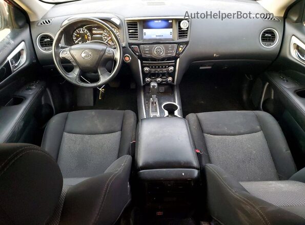 5N1DR2MM2JC659242 2018 NISSAN PATHFINDER Red წინა პანელის ხედი