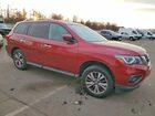 2018 Nissan Pathfinder S Red vin: 5N1DR2MM2JC659242