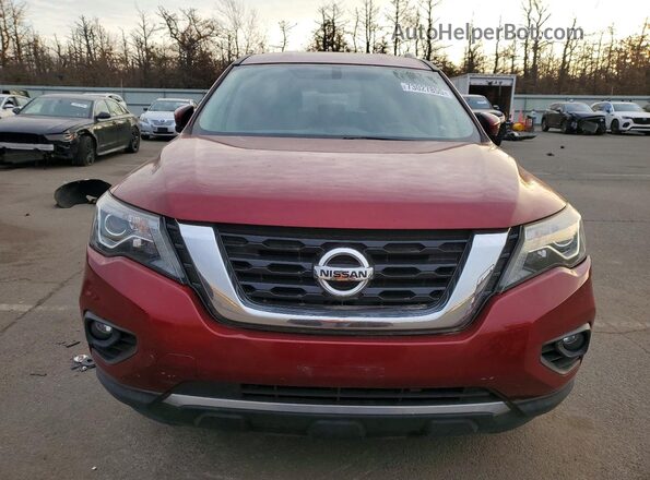 5N1DR2MM2JC659242 2018 NISSAN PATHFINDER Red წინა ხედი