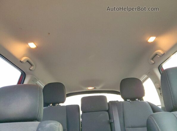 5N1DR2MM2JC659242 2018 NISSAN PATHFINDER Red უკანა სავარძლების ხედი