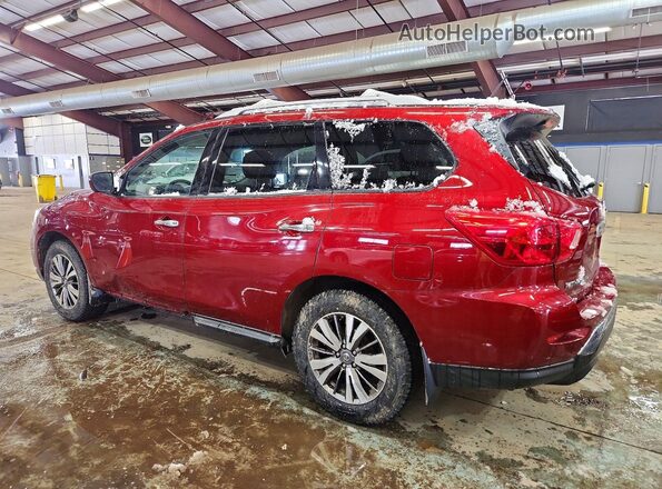 5N1DR2MM2JC665557 2018 NISSAN PATHFINDER Красный Задняя левая четверть